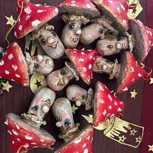 Xmas Ornament - Toadstool