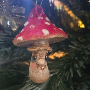 Xmas Ornament - Toadstool