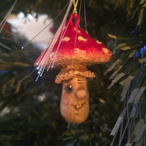 Xmas Ornament - Toadstool
