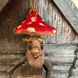Xmas Ornament - Toadstool