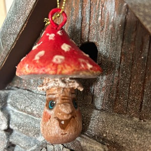 Xmas Ornament - Toadstool