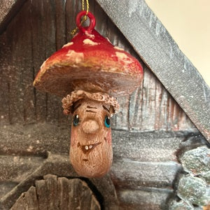 Xmas Ornament - Toadstool